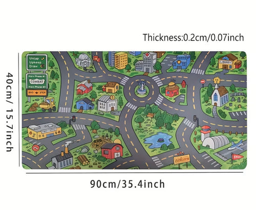 Nostalgia Town Mouse Pad